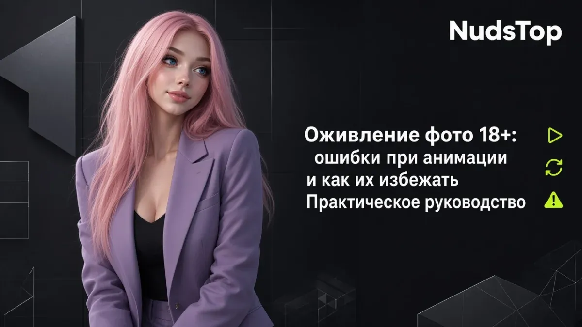 Оживление фото 18+: ошибки при анимации и как их избежать